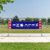 星とストライプへようこそ 横断幕 (インサイチュ)