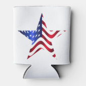 星とストライプクーラーボックス 缶クーラー (正面)