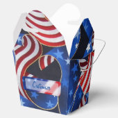 星とストライプ愛国的なカールが愛情箱を取り出す フェイバーボックス (オープン)