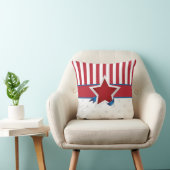 星とストライプ愛国的パターン クッション (椅子)