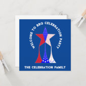 星とストライプ愛国者 カード (正面/裏面インサイチュ)