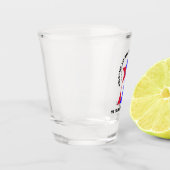 星とストライプ愛国者 ショットグラス (左)