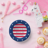 星とストライプ赤い白と青の愛国心 ペーパーボウル (パーティー)