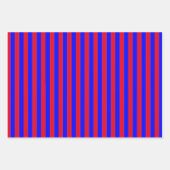 星とストライプ3 ラッピングペーパーシート (正面3)