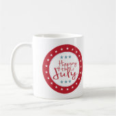 星とストライプ7月の4thコーヒーマグ コーヒーマグカップ (左)