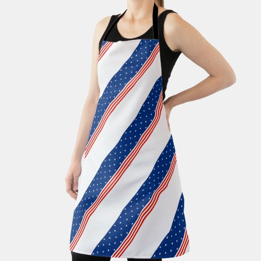 星とストライプ エプロン (インサイチュ)