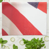 星とストライプ キッチンタオル (折り畳み)