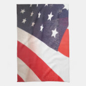 星とストライプ キッチンタオル (縦)