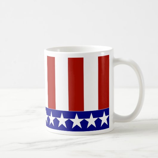 星とストライプ コーヒーマグカップ (右)