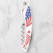 星とストライプ ソムリエナイフ (正面)