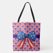 星とストライプ トートバッグ (正面)