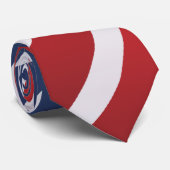 星とストライプ ネクタイ (ロール)