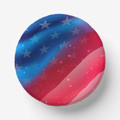 星とストライプ ペーパーボウル (正面)