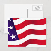 星とストライプ ポストカード (正面/裏面)