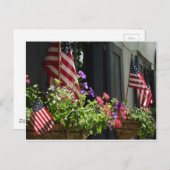 星とストライプ ポストカード (正面/裏面)