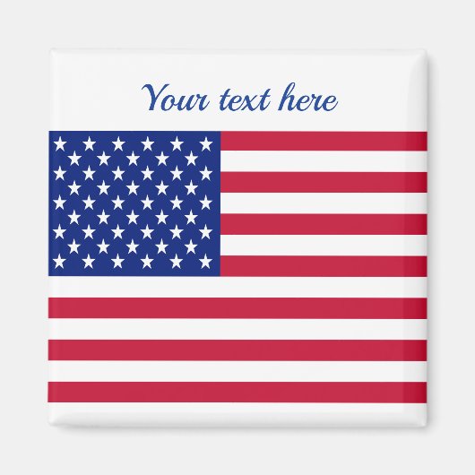 星とストライプ マグネット (正面)