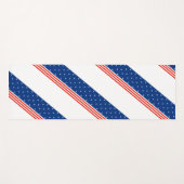 星とストライプ ヨガマット (正面(横))