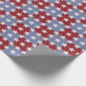 星とストライプ ラッピングペーパー (角)