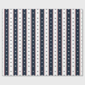 星とストライプ ラッピングペーパー (フラット)