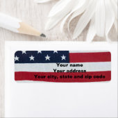 星とストライプ ラベル (インサイチュ)