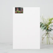 星とストライプ 便箋 (スタンド正面)