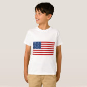 星とストライプ – 米国国旗 Tシャツ (正面フル)