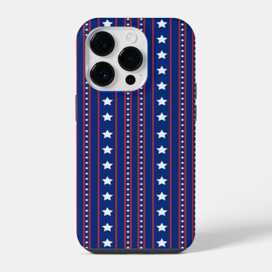 星とストライプ iPhoneケース (裏面)
