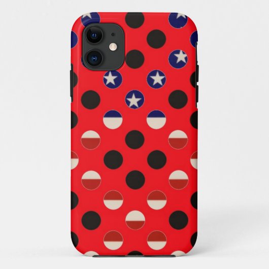 星とストライプiPhone 5ケース Case-Mate iPhoneケース (裏面)
