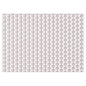 星とストライプUSAスターパターン愛国白 テーブルクロス (正面(横))