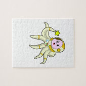 星とダイバーとしてのタコ ジグソーパズル (横)