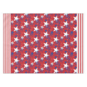 星とドストライプット テーブルクロス (正面(横))