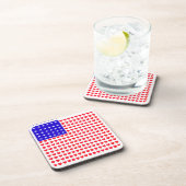 星とハートの旗 コースター (右側)