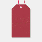 星とハートの特別なギフト 🎁 "あなたのために手作り" ギフトタグ (裏面)