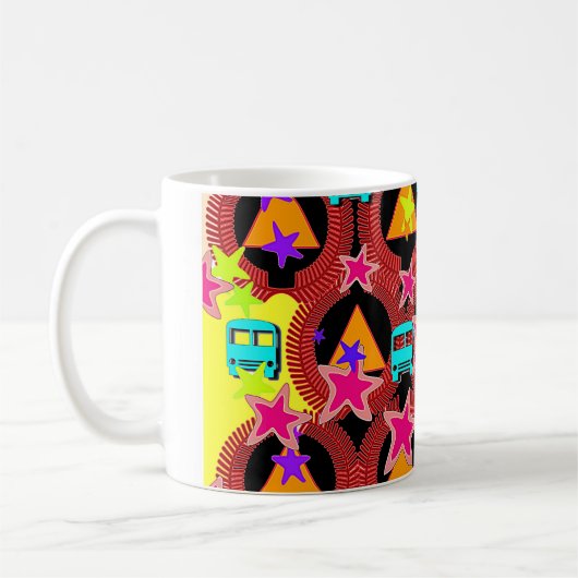 星とバス コーヒーマグカップ (左)
