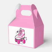 星とピンク色のローラスケート フェイバーボックス (裏面サイド)