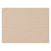 星とファッショナブルなクラフトバックグラウンド。 テーブルクロス (正面(横))