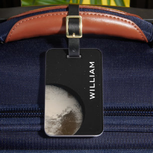 星とプラネット太陽のプラネットシステムブラック宇宙 ラゲッジタグ