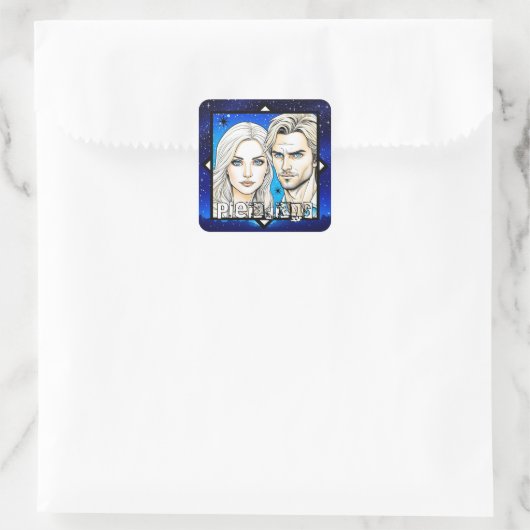 星とプリアディアンの超地上戦 スクエアシール (バッグ)