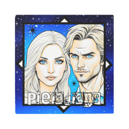 星とプリアディアンの超地上戦 メタルプリント