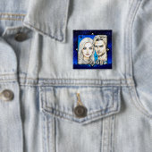 星とプリアディアンの超地上戦 缶バッジ (インサイチュ)