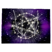 星とペンタグラム抱き枕 ラージペーパーバッグ (裏面)