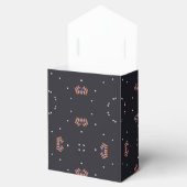 星とユニークな宇宙船のパターン フェイバーボックス (オープン)