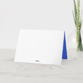 星とライトバーバルミツワーサンキューカード サンキューカード (裏面)