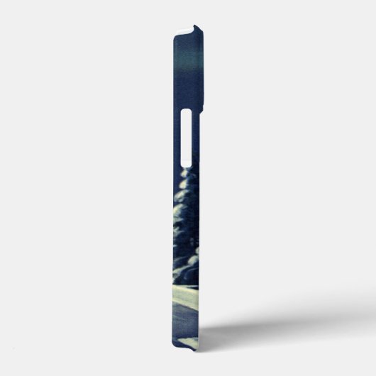 星とヴィンテージクリスマススノーエンジェル歩く Case-Mate iPhoneケース (裏面 / 右)