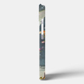 星とヴィンテージビクトリアンクリスマスエンジェルバラ Case-Mate iPhoneケース (裏面 / 左)