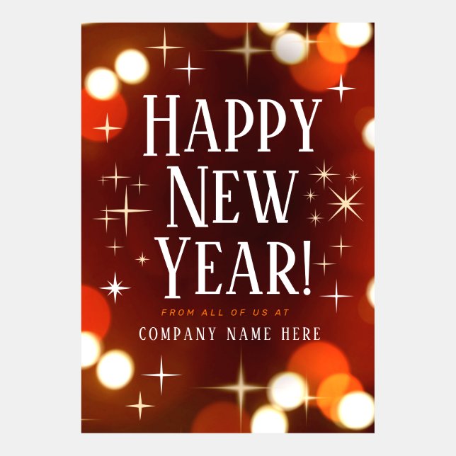 星と光で新年の幸せを祈る (正面)