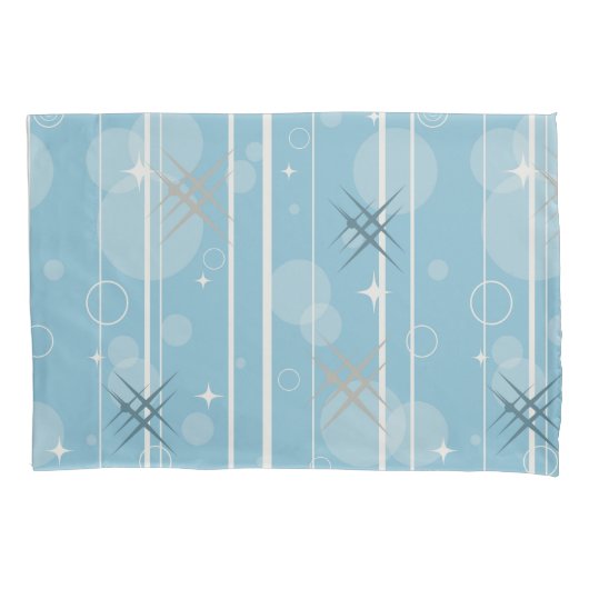 星と円の形 枕カバー (正面)