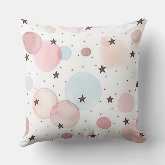 星と円 クッション (裏面)