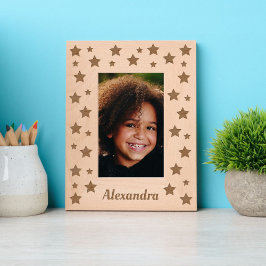 星と名前をカスタムする レーザー彫刻フレーム