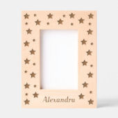 星と名前をカスタムする レーザー彫刻フレーム (正面)